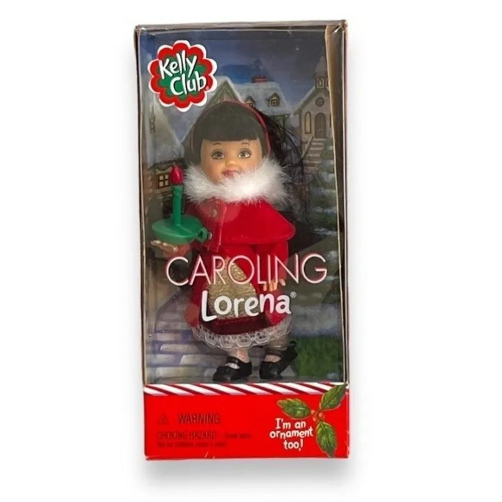 Vintage Barbie Kelly Club Caroling Lorena Doll No. 55644 NRFB 2